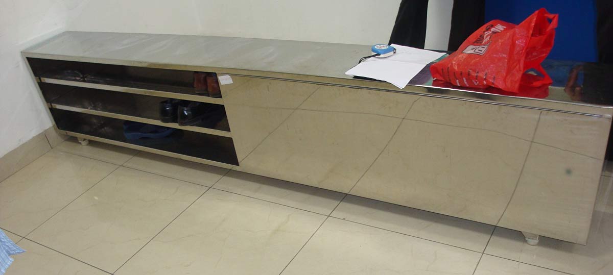 stainless steel shoe rack furniture