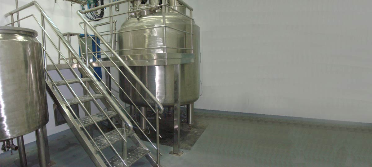stainless stell platform